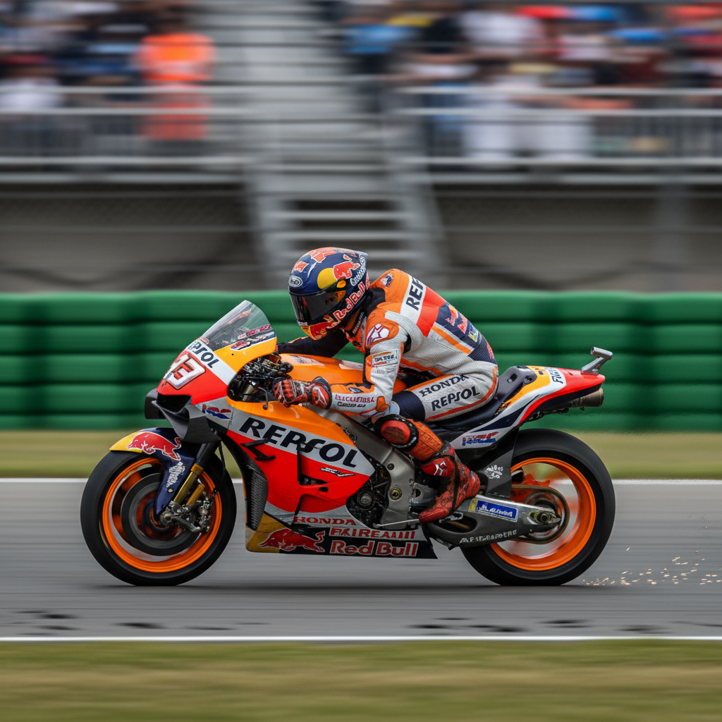 Marc Marquez balapan MotoGP Catalunya 2025