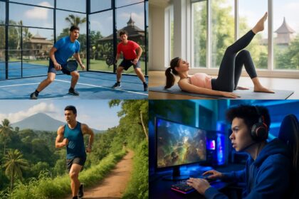 Tren Olahraga 2025, Gaya Hidup Sehat, Padel Indonesia, Pilates, E-Sport