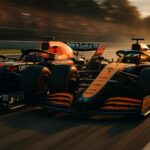 Max Verstappen dan Lando Norris duel F1 2025