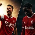 Kontras Arsenal yang merayakan dan pemain Liverpool yang kecewa dalam perebutan gelar Premier League.