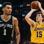 Victor Wembanyama dan Austin Reaves, dua bintang kejutan NBA 2025/2026.