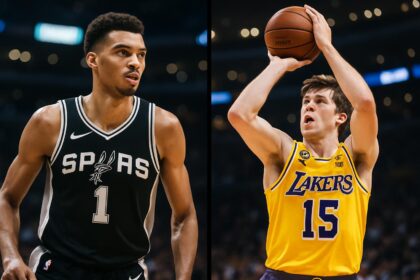 Victor Wembanyama dan Austin Reaves, dua bintang kejutan NBA 2025/2026.