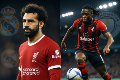 Mohamed Salah Liverpool dan Antoine Semenyo Manchester City Rumor Transfer Januari