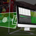 Ilustrasi analisis taktis sepak bola modern menggunakan data digital